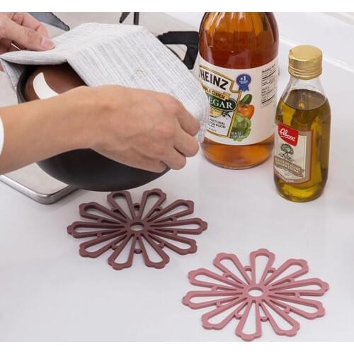 Mat Coaster Fruit Shape Silicone Cup Pad Slip Insulation Pad Cup Mat Pad Hot Drink Holder Placemat Drink Coaster
