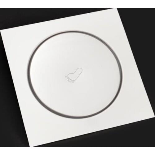 Stainless Steel Round Pop Up Foot Floor Drain Bathroom Shower Waste Grates Strainer Toilet Balcony Water Antiodor Drains