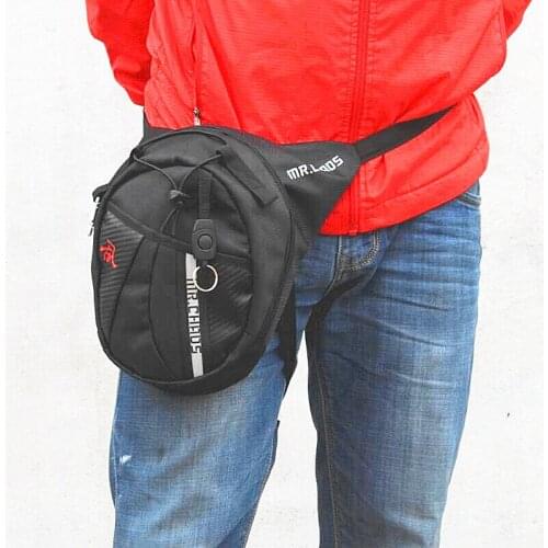 2021 Motorcycle Package Knight Waist Bag Multifunctional Backpack Motorcycle Drop Leg Bag Moto Accessories Black Fanny Pack