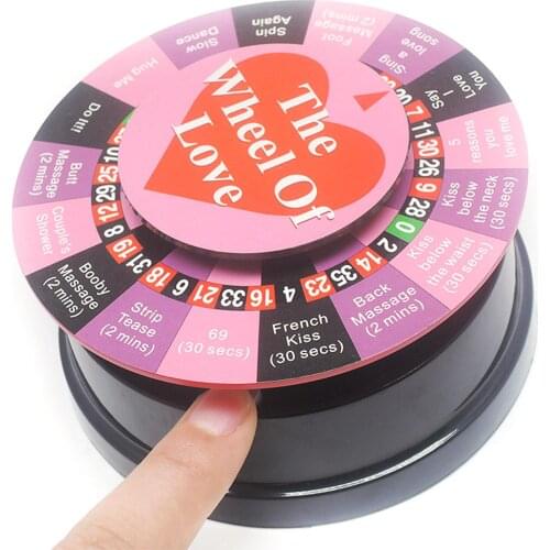 Couples Fun Romantic Automatic Electric Turntable SM Table Game Adults Sex Toy