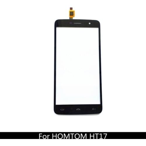 5.5inch Touch Sensor For HOMTOM HT17 HT 17 Touch Screen Front Glass Digitizer Panel Lens Touchscreen + sticker