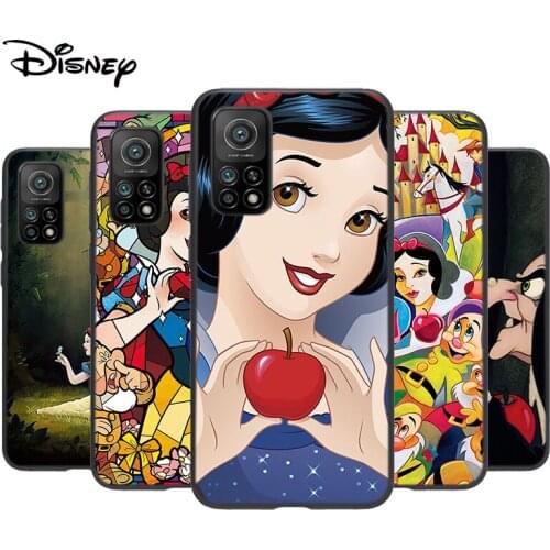 Silicone Cover Princess Snow White For Xiaomi Mi Note 11i 11 10i 10T 10 9 9T SE 8 Lite Pro Ultra Phone Case Shell