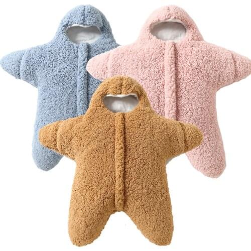 Baby Sleepsack Wearable Blanket Swaddling Wrap Sleeping Bag Nest Nightgowns Newborn Cotton Thicken Cocoon for Baby 0-6 Months