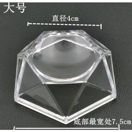 Drop shipping 1PC Crystal Glass Ball Acrylic Display Stand Home Decor Photography Stand Base Sphere Globe Holder