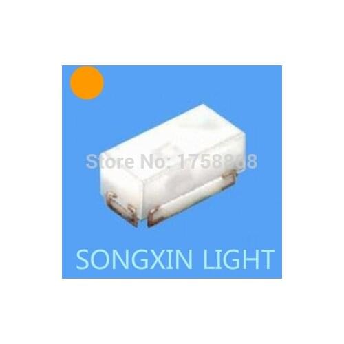 1000 pcs/lot SMD SMT 0402 Ultra Bright Warm white LED lamp light