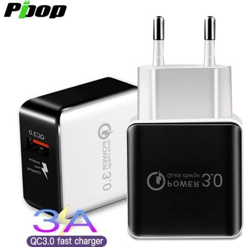 Adapter 3A EU US Plug USB Charger Quick Charge 3.0 for iPhone iPad Mobile Phone Fast charging for XiaoMi Samsung Huawei