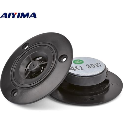 AIYIMA 2Pcs 3Inch Mini Audio Portable Speakers 4Ohm 30W Altavoz Portatil Tweeter Altavoz Bluetooth Speaker DIY Home Theater