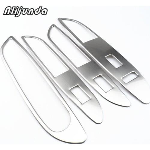 Car door armrest door sticker window Lift plate decoration External for buick encore opel vauxhall mokka 2013 2014 2015 4 pieces