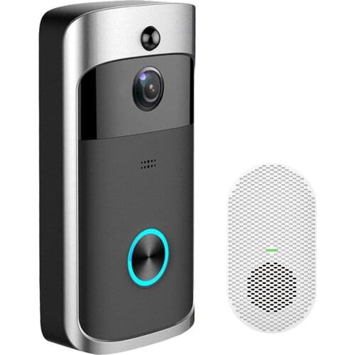 Wireless WIFI Remote Video Doorbell Set With Free Cloud Storage Camera Waterproof Night Vision Doorbell Timbre Smart Life Hot