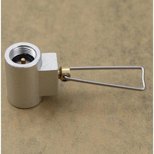 Travel Picnic Stove Propane Refill Head Cooker Gas Butane Filling Valve Connector