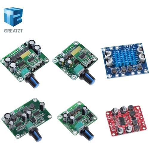 Bluetooth 4.2 TPA3110 15W / 30W X 2 Dual Channel Digital Stereo Audio Power Amplifier Board Module Car For USB Portable Speake