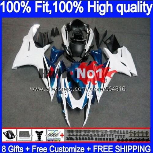 Injection For SUZUKI GSXR 750 600 GSXR750 K11 18MC.18 Blue White GSXR600 2011 2012 2013 2014 2015 2016 11 12 13 14 15 Fairing