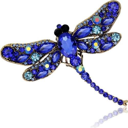 JIAOZHAN Dragonfly Brooches For Clothes