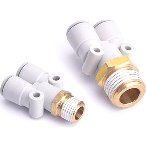 KQ2U04-M5 KQ2U04-01S KQ2U06-M5 KQ2U06-01S KQ2U08-02S KQ2U10-01S KQ2U12-02S KQ2U16-03S External thread U-shaped connector