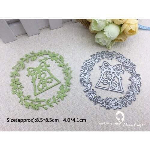 METAL CUTTING DIES cut knife mold art cutter Scrapbook PAPER CRAFTER 2pc christmas leaf gift box album card punch emboss stencil