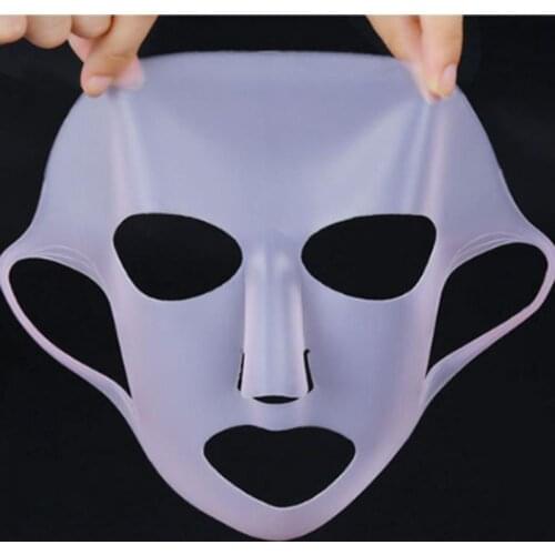 Reusable Silicone Mask Cover Prevents Mask From Falling Mask Cover Locking Water Moisturizing Silicone Mask Face Care Tool