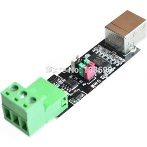 1pcs USB 2.0 to TTL RS485 Serial Converter Adapter FTDI FT232RL SN75176 double function double protection for WIN98 WIN7 LINUX