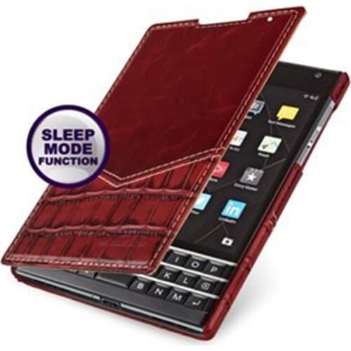 Luxury Business Stand Book Flip Cover Genuine Leather Cases for BlackBerry Passport Q30 Case Mobile Phone Bag + Full Track+Gift