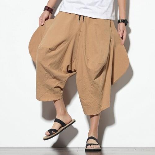 Fashions Autumn Long Cross-pants Summer Hip Hop Dance Pants Mens Casual Hip Hop Korean Style Joggers Male High Street Clothes