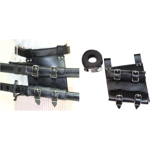 Medieval Armor Renaissance Knights Holster Medieval Viking Pirate LARP belt sword belt Waist Hanger Sword Frog Belt for 2 swords