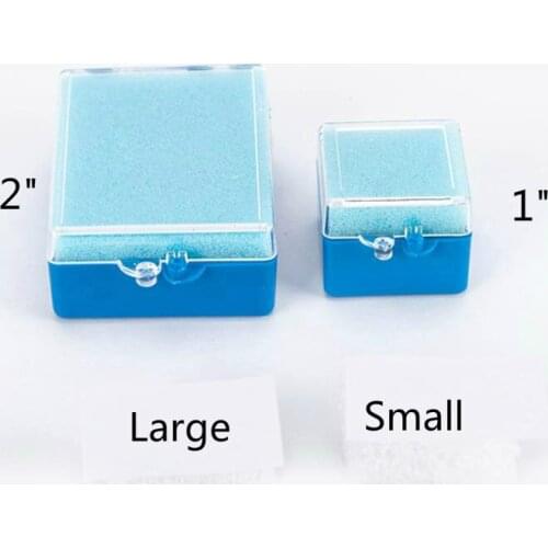 Dental Lab Crown Bridge Packing Box with Sponge Foam Fillers Plastic Packaging Box Pillow Boxes