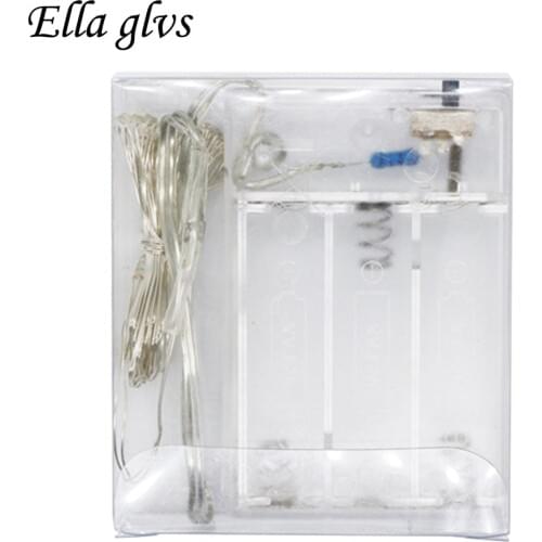 10pcs/lot 2m/5m/10m GardenDecor Led String Lights Decorative Fairy Battery Powered String Lights For Bedroom Wedding