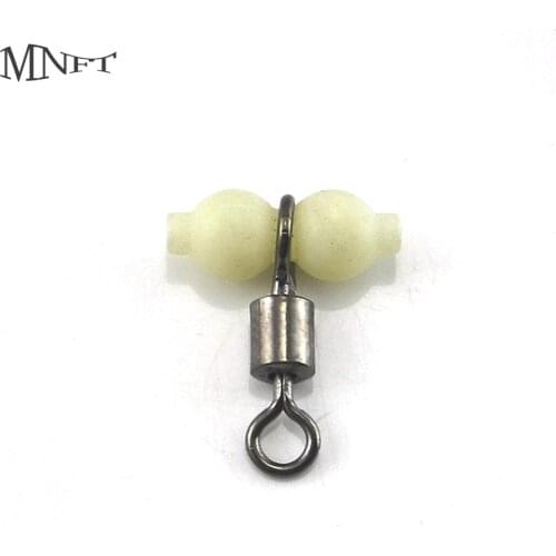 MNFT 200PCS Luminous Fishing Connector Tackle Accessories Swivels Rolling Swivels Sea Rolling Swivels 3-way Swivels