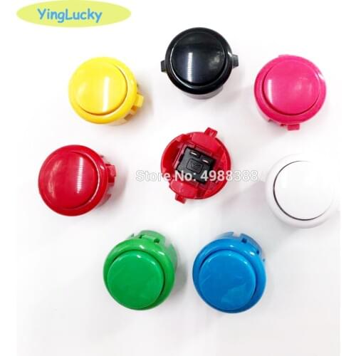 Yinglucky Arcade button sanwa Small Micro Switch For DIY Arcade Controller Jamma Mame sanwa 30mm Button Game Accessories