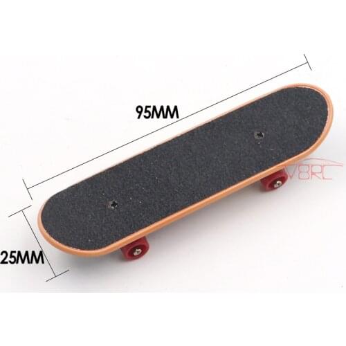 1/10 RC Crawler car DecorationMini Skateboard For Crawler TRX-4 D90