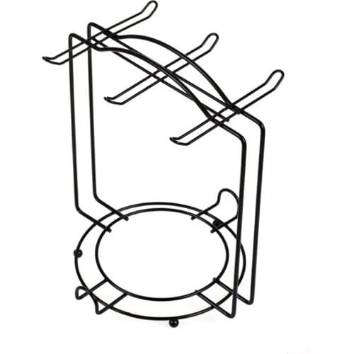 1 * Cup 19*17*21cm Holder Stainless Steel Coffee Cup Plate Storage Mug Hanging Rack Holder Kitchen Storage