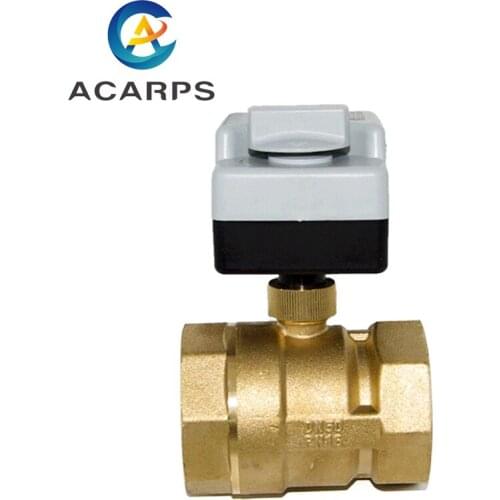 2" Manual-Automatic Integrated Electric Ball Valve Two-Way Three-Wire Two-Control 220VAC