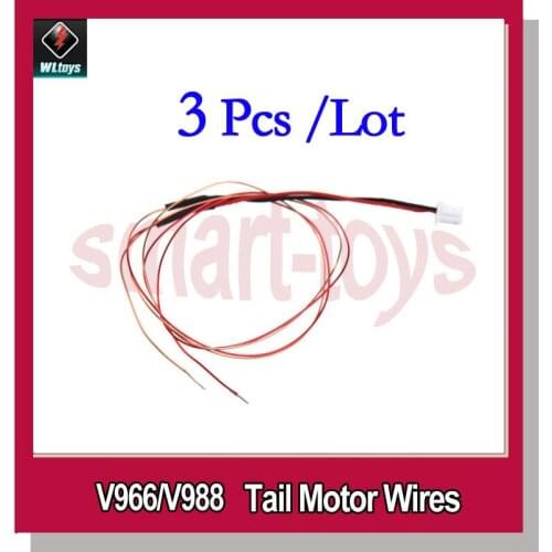 3Pcs Original V966-025 Cable Wire V977-014 Wire for Wltoys V966 V988 V977 V930 RC Helicopter Spare Parts