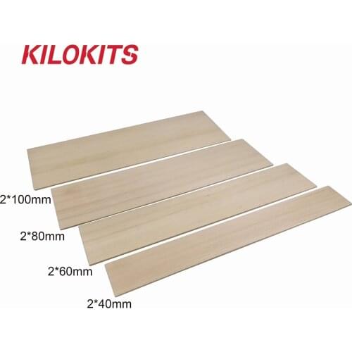 4 Sizes 4-10PCS Pine Wood Sheets for Model Kits Ships Boats Trains Layout Toys Hobby in Scales 1/35 1/72 1/87 1/160