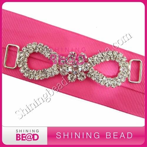 Free shipping,rhinestonen connector for bikini,hot sale gem rhinestone connector.new design crystal rhinestone bikini connector