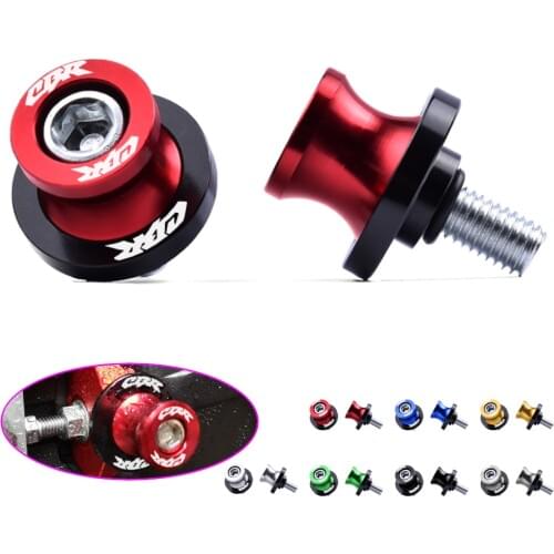 CBR Motorcycle Swingarm Spool 8MM Stand Screws CNC Aluminum Accessories For Honda CBR600RR 1000RR 900RR 250R CBR600 F2 F3 F4 F4i