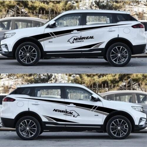 FOR GEELY atlas 2018 2019 decorative stickers body personality modification decal atlas modification supplies