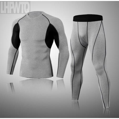 Brand Mens Thermal Underwear For Men Male Thermo Clothes Long Johns Set Tights Winter Long Compression Underwear Quick Dry