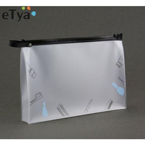 Fashion Women Transparent Cosmetic Bag Travel Clear Toothbrush Organizer Storage Toiletry Bags Beauty Makeup Case Bath Wash Bags