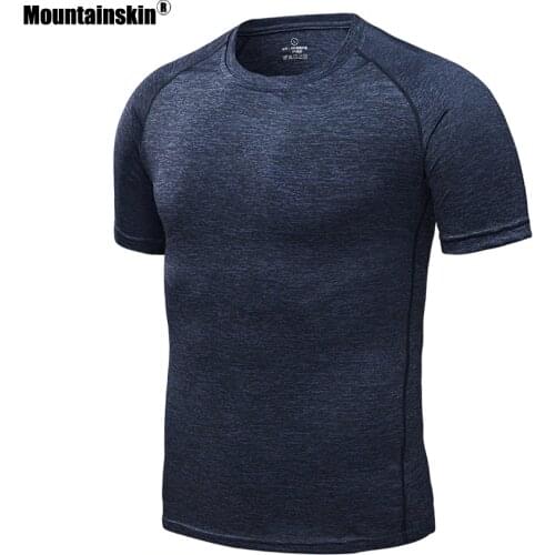 Mountainskin Men Womens Quick Dry Breathable Summer T-shirts Outdoor Yoga Camping Trekking Fishing Running Short Sleeves VA241