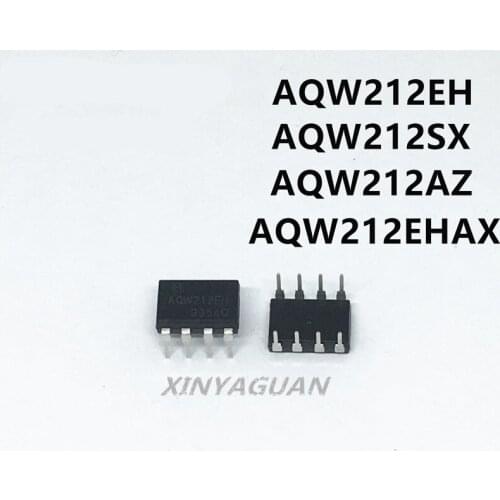 10Pcs 100% new original optocoupler relay AQW212EH AQW212EHAX AQW212SX AQW212AZ DIP-8