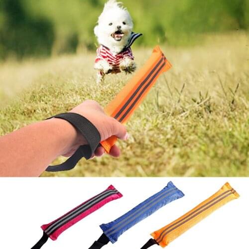 Durable Dog Training Bite Tug Pillow Sleeve with 2 Rope Handles for Training Malinois German Shepherd Rottweiler Pet Chewing Toy