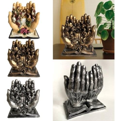 Resin Jesus and The 12 Disciples Sculpture Catholic Figurine Office Desktop