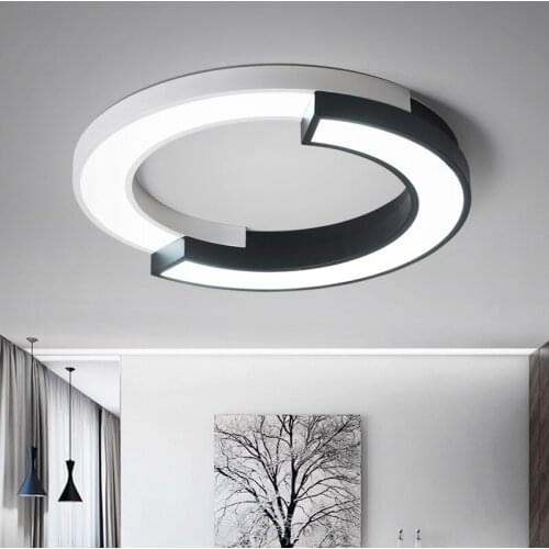 Modern Led ceiling lights for Living Room Bedroom Dimmable with remote Simple Led Lamps Home Decoration Kitchen AC110V-220V
