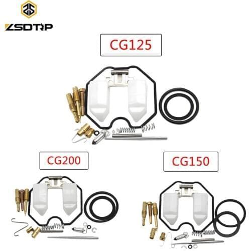 ZSDTRP Motorcycle Keihin PWK Carburetor PZ26 PZ27 PZ30 Repair Kits CG125 CG150 CG200 Carb For CG200~250CC Motorcycle Repair Kit
