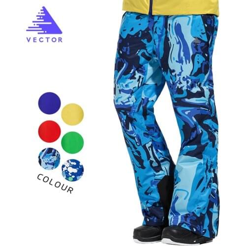 Winter Ski Pants High Quality 2020 New Men Warm Waterproof Trousers Snowboard Pants Skiing Outdoor Ski Pants for Men -20 Degree