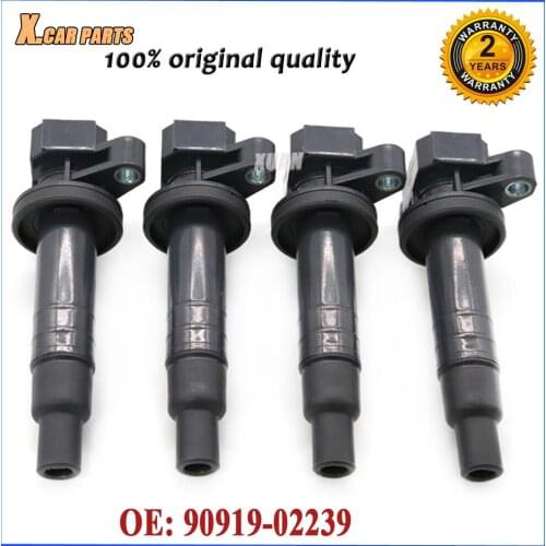 1/4pcs Ignition Coil 90919-02239 Fit For Toyota Celica GT Corolla Matrix MR2 Spyder Chevrolet Prizm Pontiac Vibe Car coils