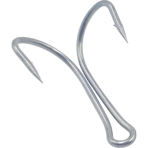 20pcs/lot High Quality Carbon Steel Fishing Hooks Crank Sharp Hook Fly Tying Double Hook For Bass Lure Fishing Accessories