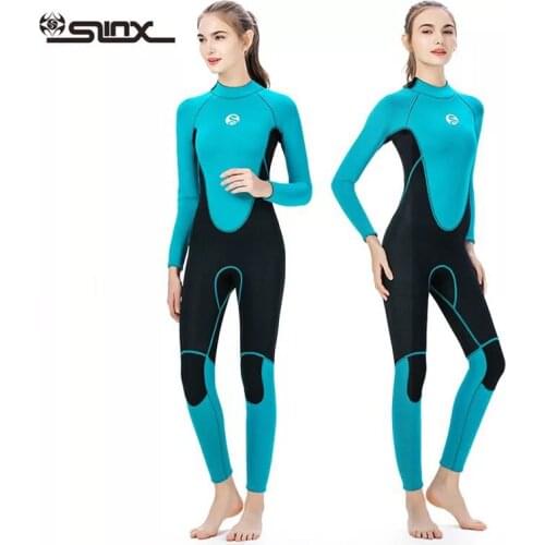 3mm Neoprene Women Wetsuit Warm Swimming Windsurfing Snorkeling Spearfishing Scuba Super thin soft comfortable Diving Suit