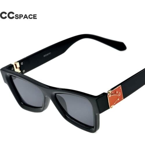 46145 CCspace COOL Luxury Retro Sunglasses Men Women Fashion UV400 Vintage Glasses