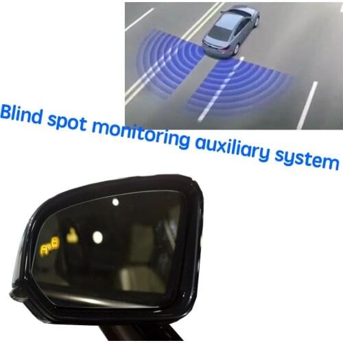 Car BSD BSM BSA Blind Area Spot Warning Drive Mirror Rear Radar Detection System For VOLVO V60 2011~2018